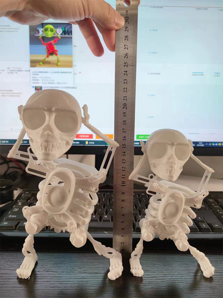 3D Gravity Dancing Skeleton Man Toy – Fun, Stress Relief & Unique Desk Decor