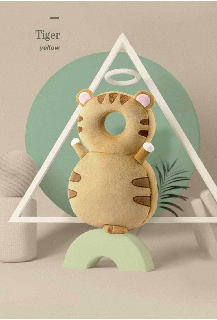✈️ Kids Travel Neck Pillow – Plush Animal Character Cushion for Car & Airplane