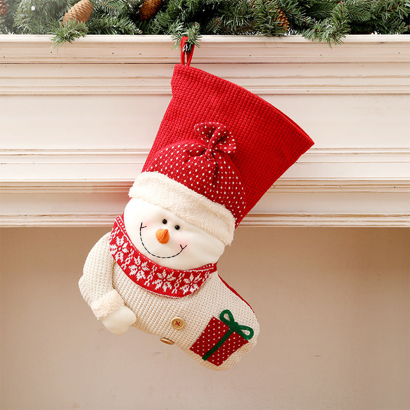Festive Christmas Stockings – Santa & Snowman Designs | Cozy Holiday Decor