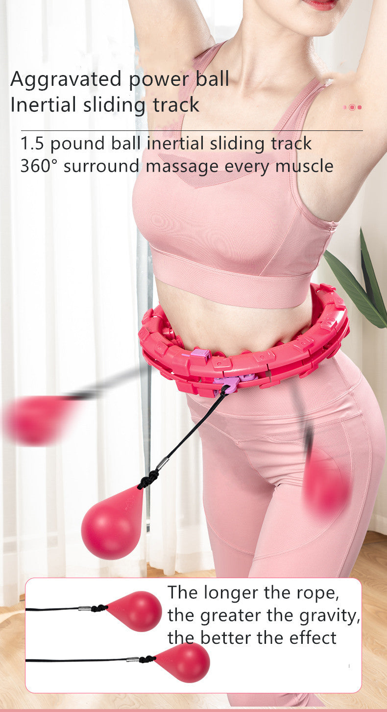 Smart Weighted Hula Hoop – Adjustable Fitness Hoop for Fun Workouts