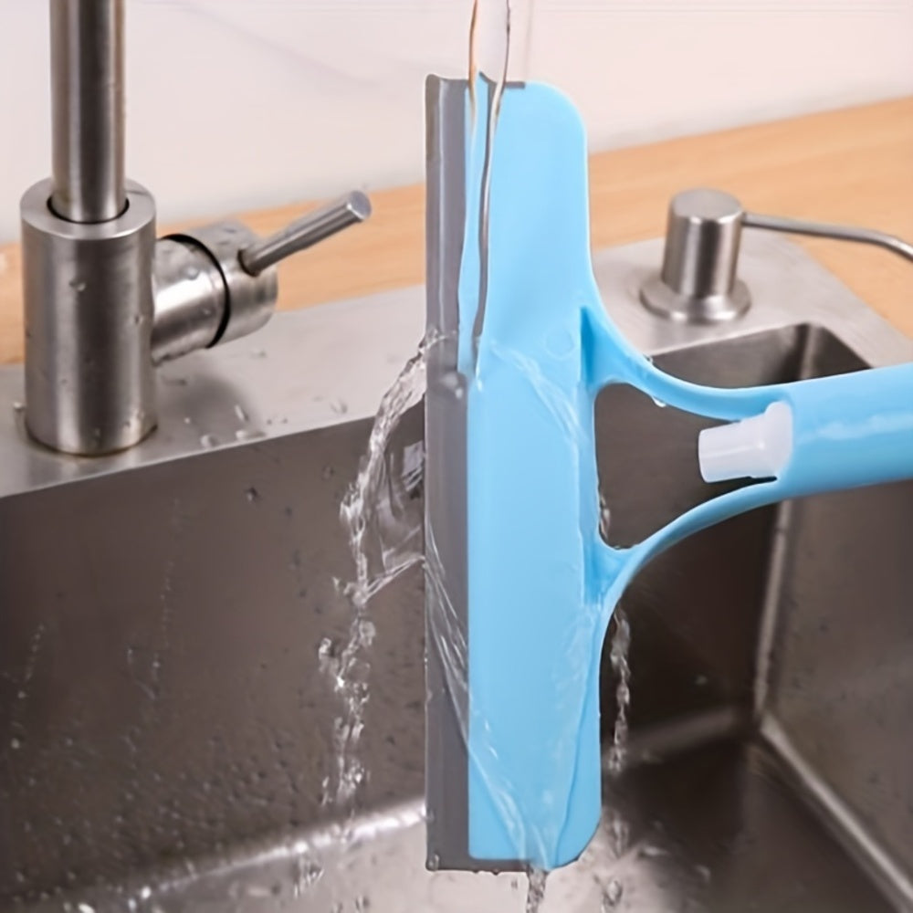 ✨ Multi-Purpose Glass & Window Squeegee with Spray Bottle
