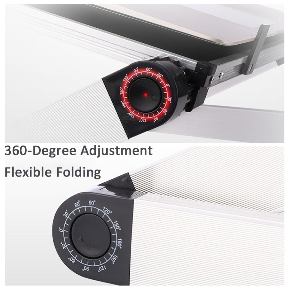 ✨ Adjustable 360° Laptop Stand – Ergonomic, Foldable & Multi-Functional