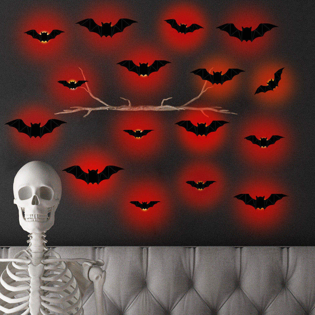 Halloween Bat LED Lamp – Spooky Party Decoration ✨