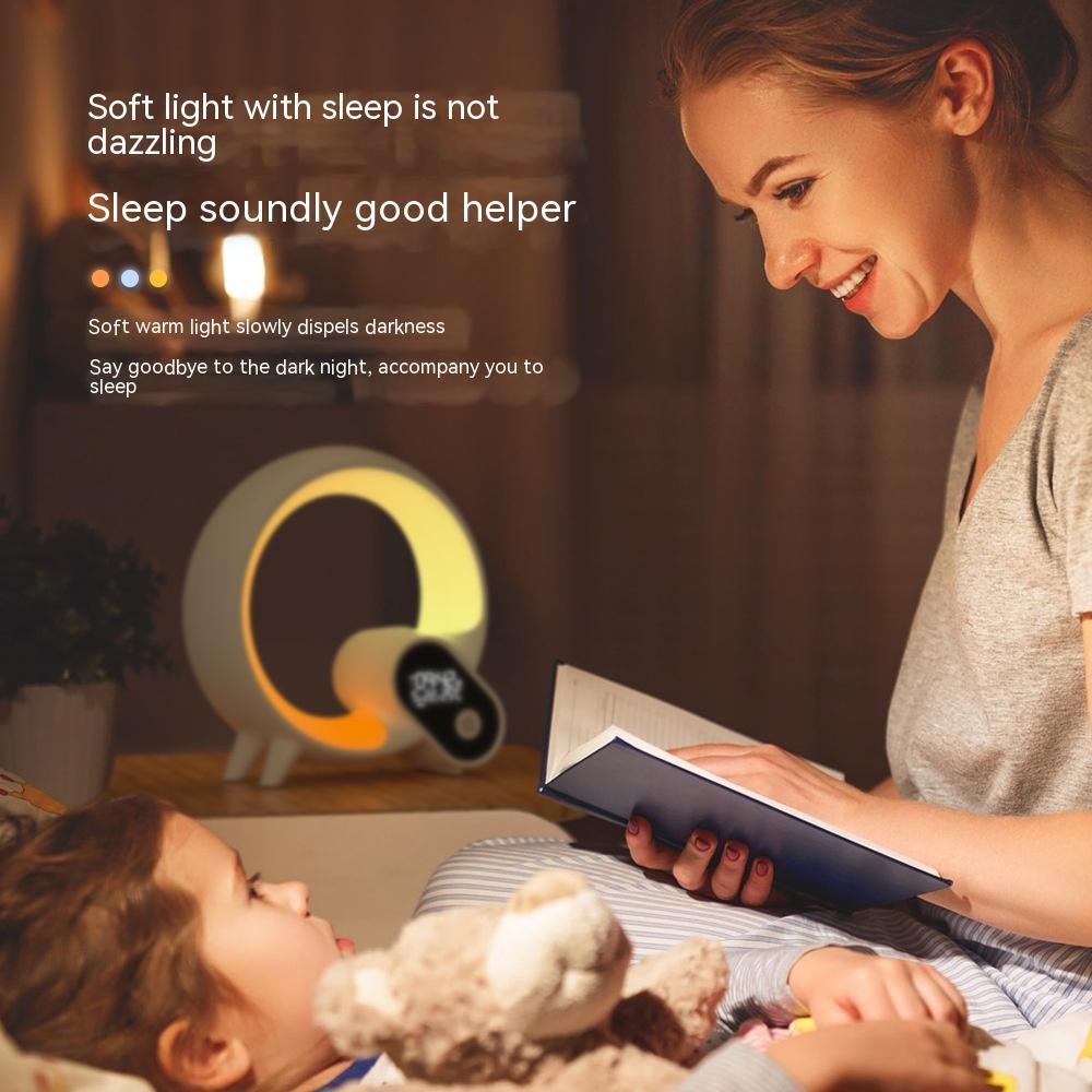 Smart Night Light with White Noise & APP Control – Modern Ambient Lamp