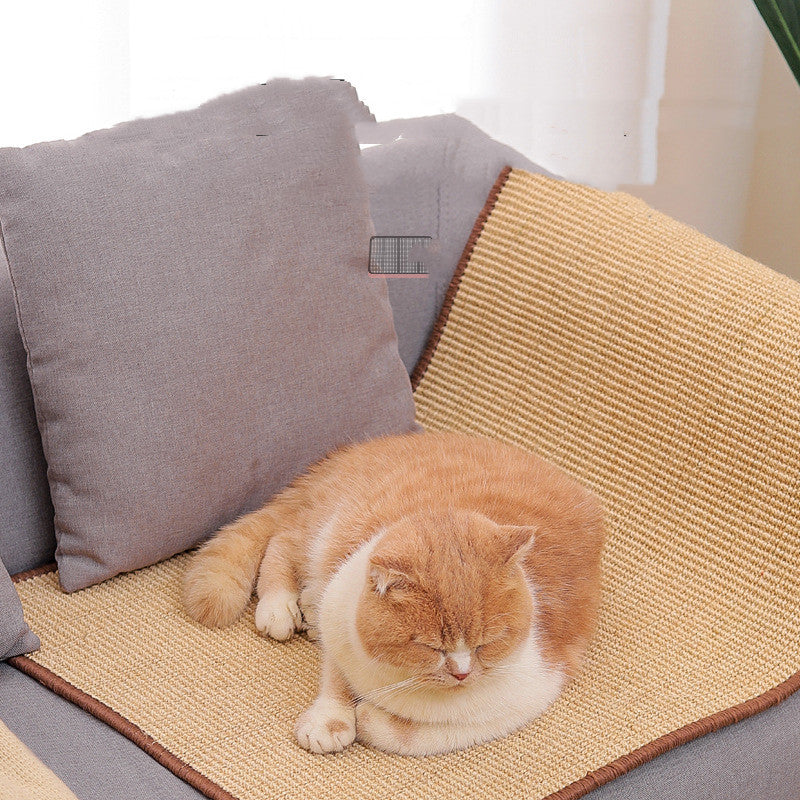 Premium Sisal Cat Scratch Mat – Durable, Safe & Multi-Use ✨