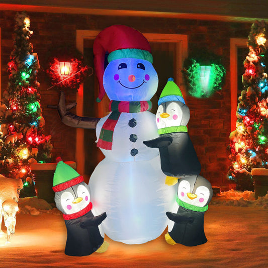 Inflatable LED Christmas Lantern Decoration – Elegant & Eye-Catching