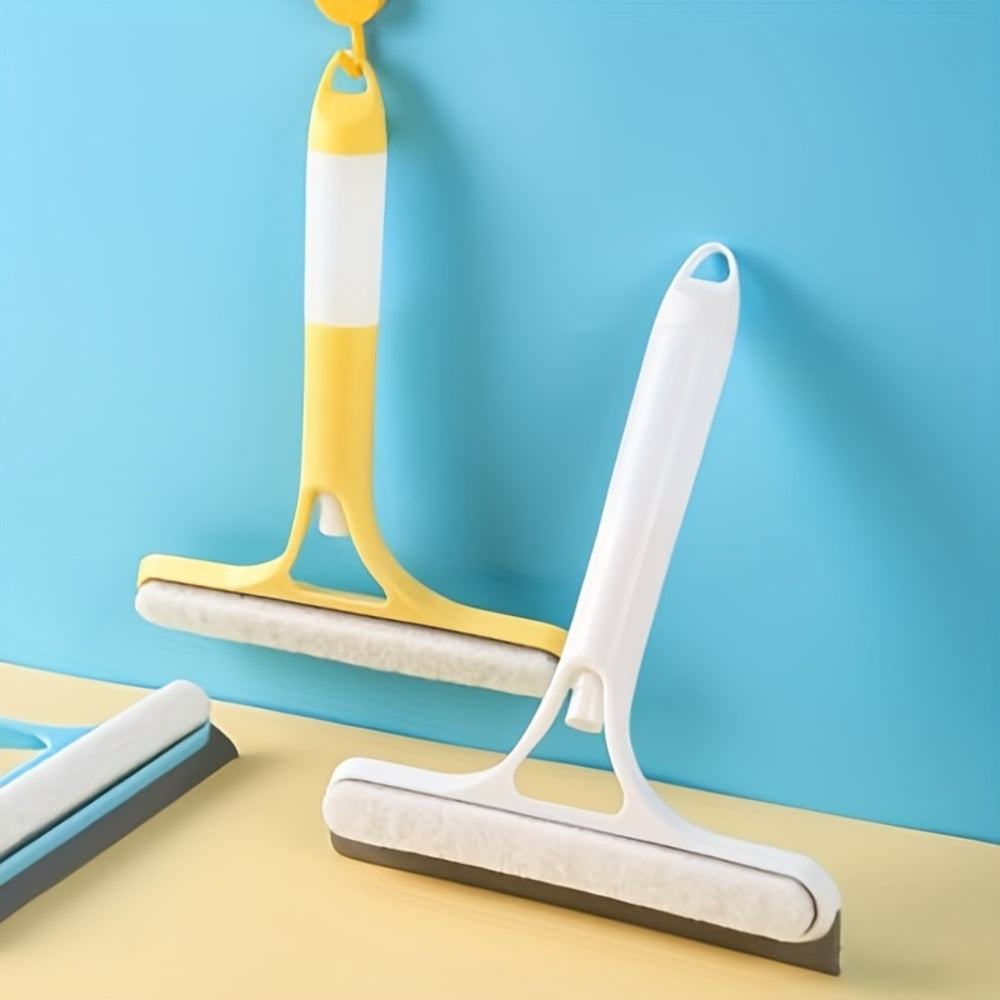 ✨ Multi-Purpose Glass & Window Squeegee with Spray Bottle