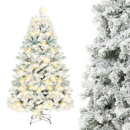 Snowy Forest Christmas Tree – Elegant Holiday Décor