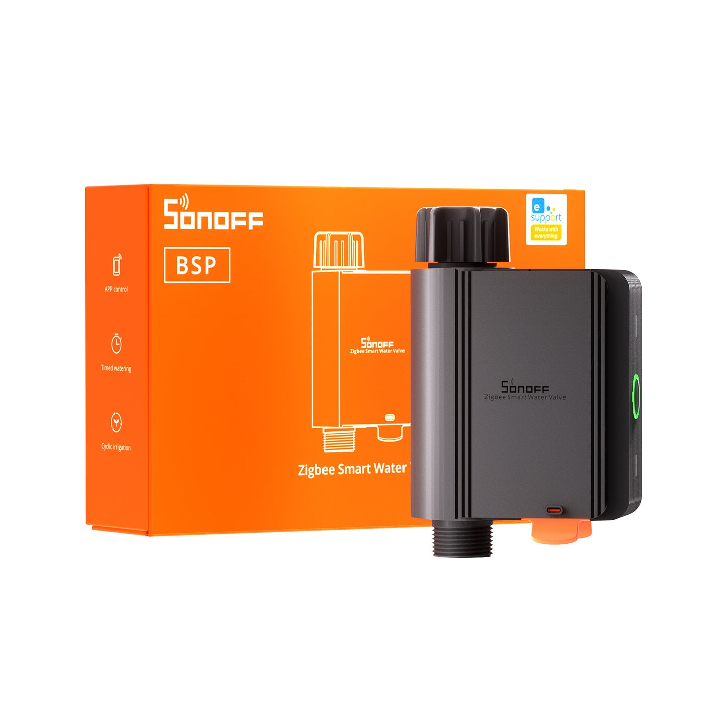 Smart Wireless Water Irrigation Controller – Zigbee 3.0 | Waterproof & Durable ⚡