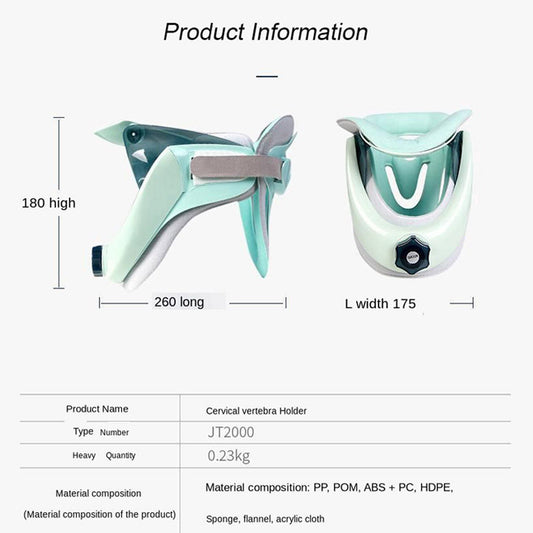 Mint Green Cervical Spine Stretcher Neck & Shoulder Pain Relief