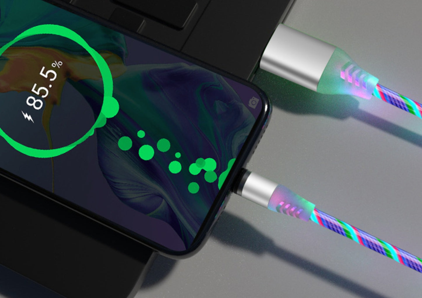 Circular Magnetic Charging Cable – Fast, Strong & Easy