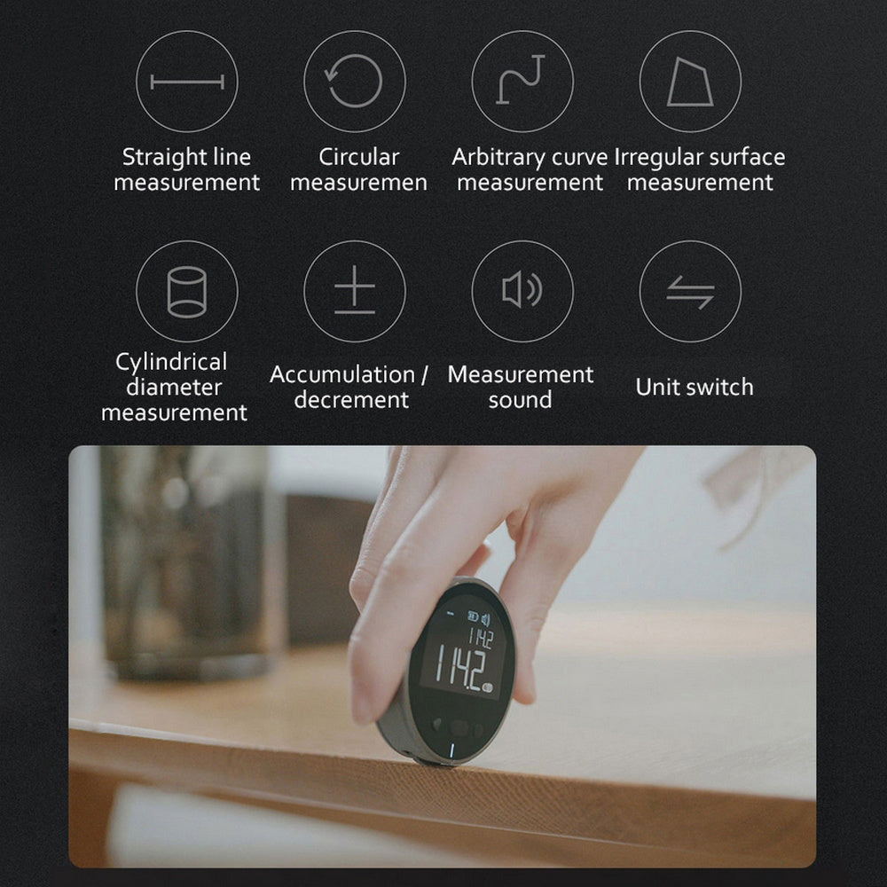 Mini Digital Electronic Ruler – Pocket-Sized, Ultra-Precise & Rechargeable