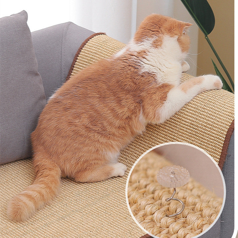 Premium Sisal Cat Scratch Mat – Durable, Safe & Multi-Use ✨