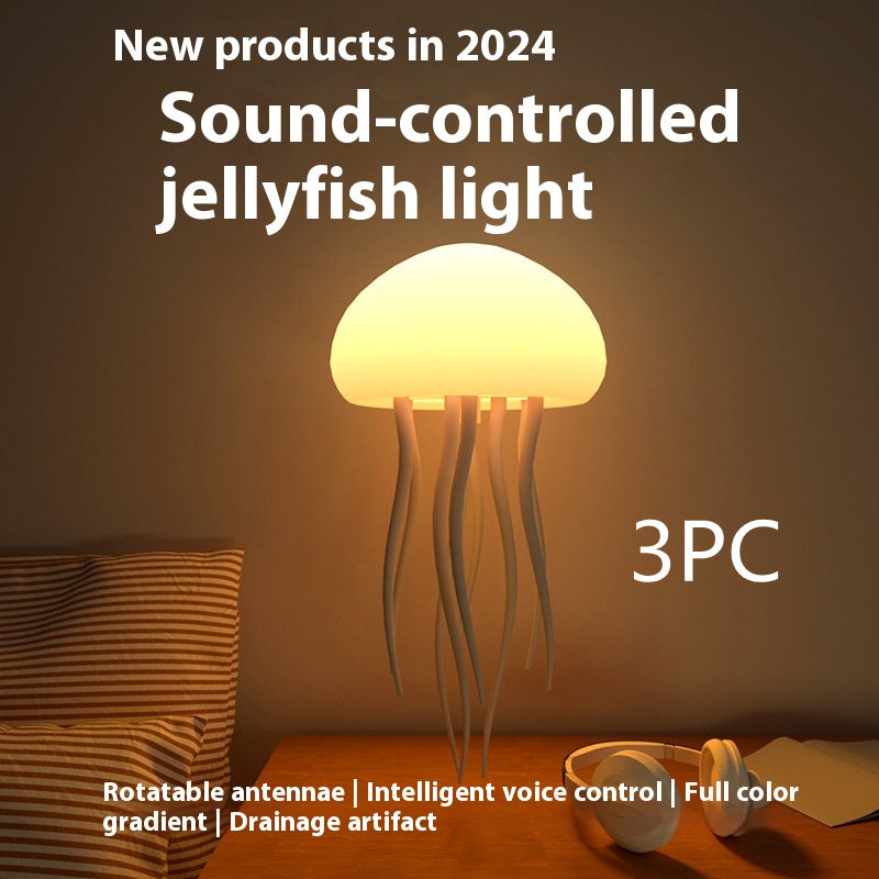 ✨ Voice-Control Jellyfish Light Lamp – Relax, Refresh & Mesmerize