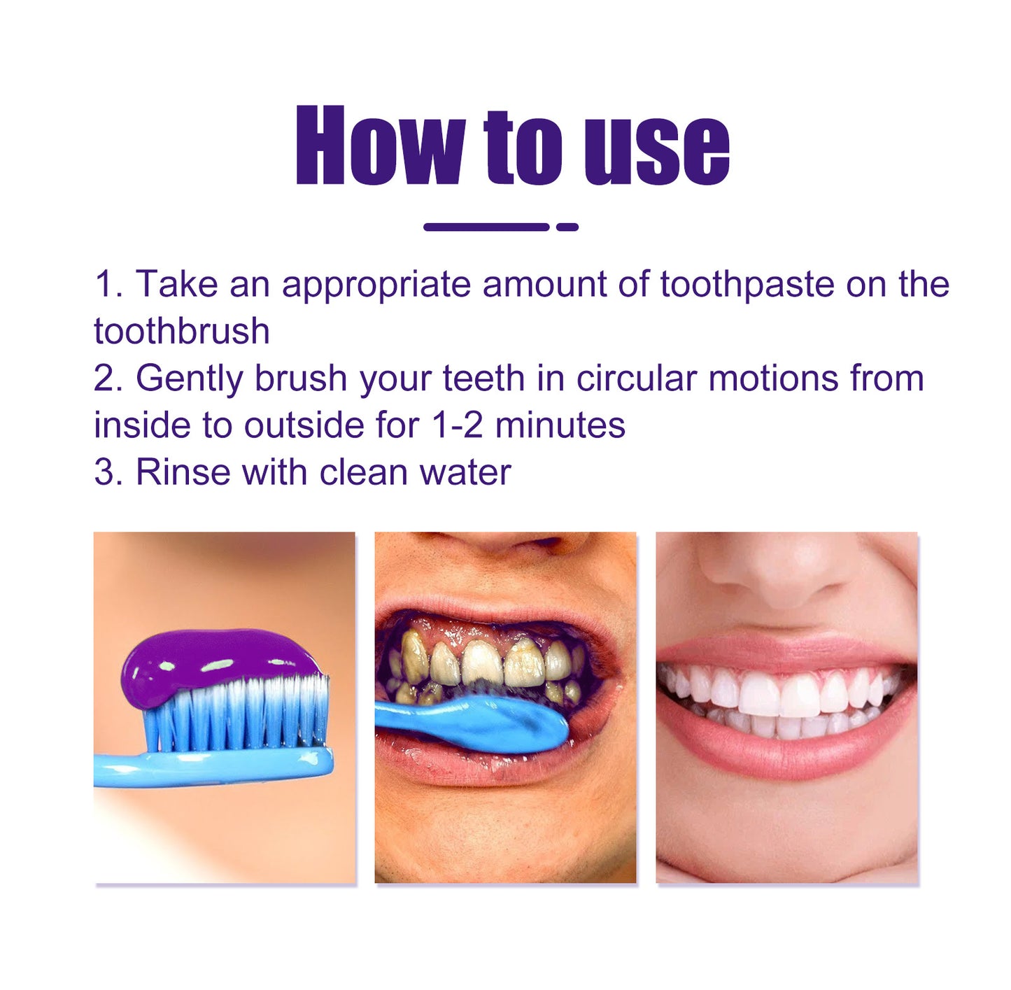 ✨ V34 Purple Toothpaste – Brighten Your Smile Naturally ✨
