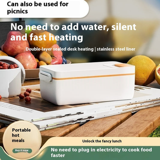 Portable Electric Lunch Box with Insulated Bag & USB Charging ✨