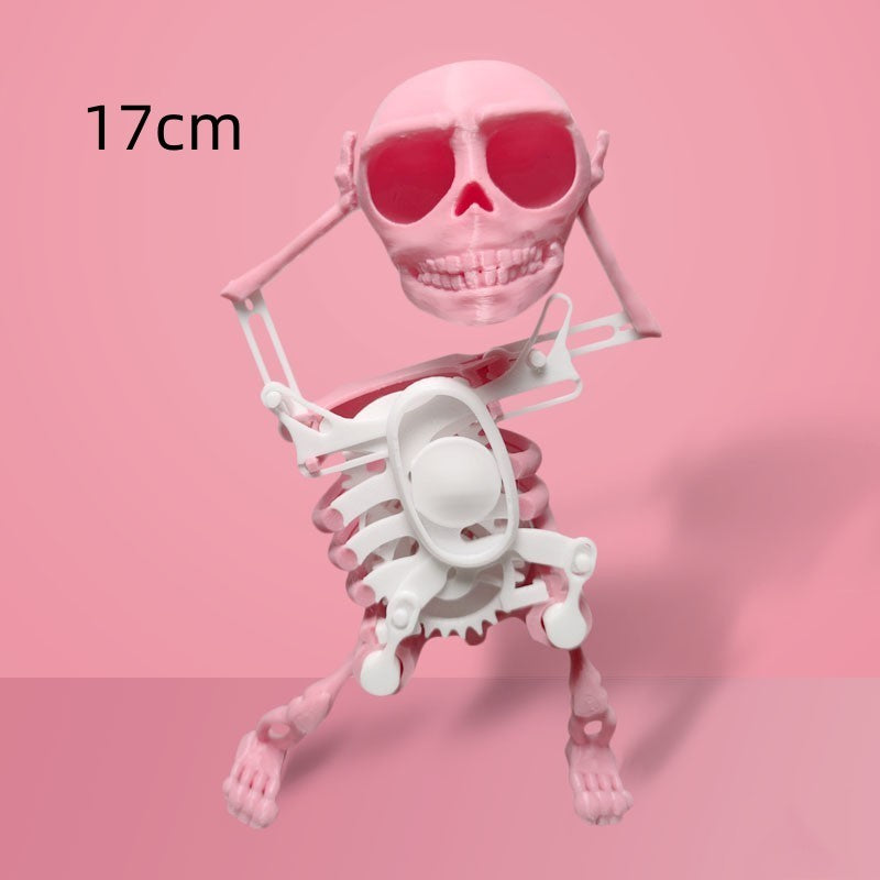 3D Gravity Dancing Skeleton Man Toy – Fun, Stress Relief & Unique Desk Decor