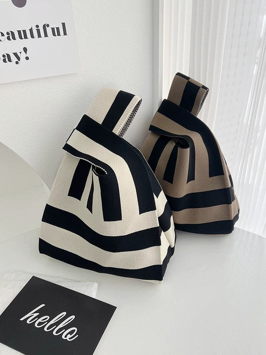 Fashionable Trendy And Personalized Knit Tote Bag