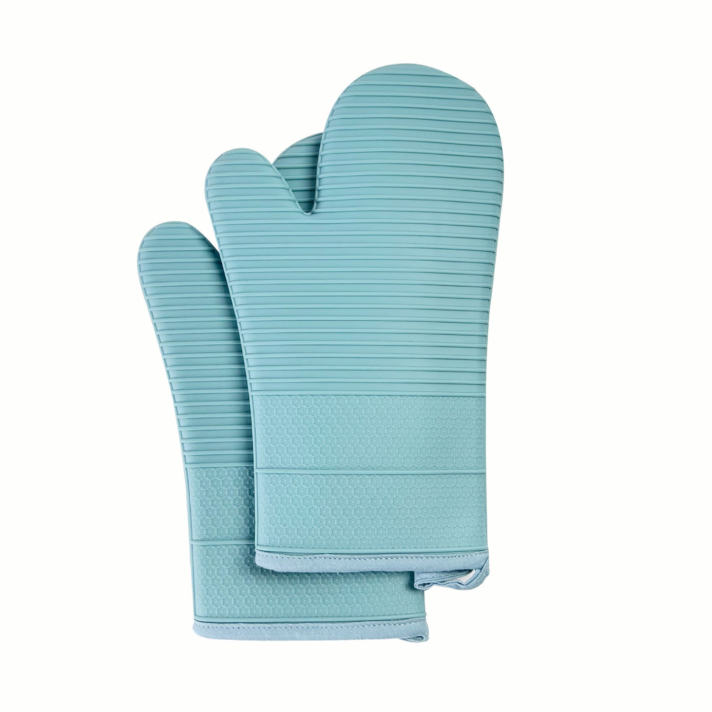 Silicone Heat Resistant Oven Gloves Non-Slip Thermal Insulation Kitchen Gloves BBQ Cooking Mitt