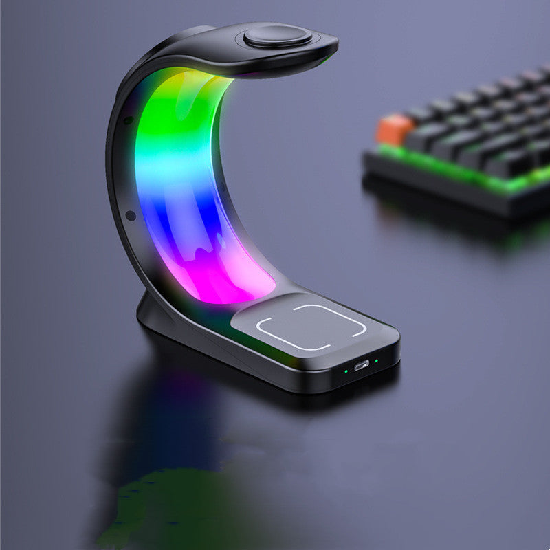 ⚡ RGB Fast Magnetic Wireless Charger – Quick, Safe & Stylish ✨
