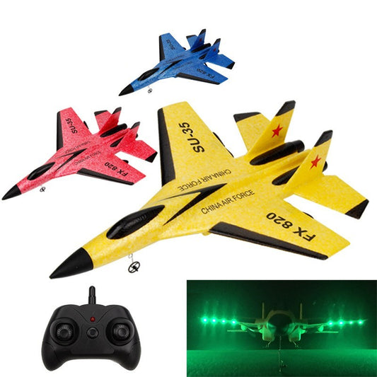 ✈️ Flash Fighter RC Aircraft – Remote Control Jet with Lights & Fun Flying Action ⚡