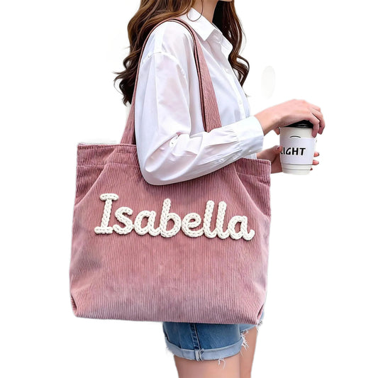 Fashionable, Trendy, And Minimalist Corduroy Casual Womens Handbag