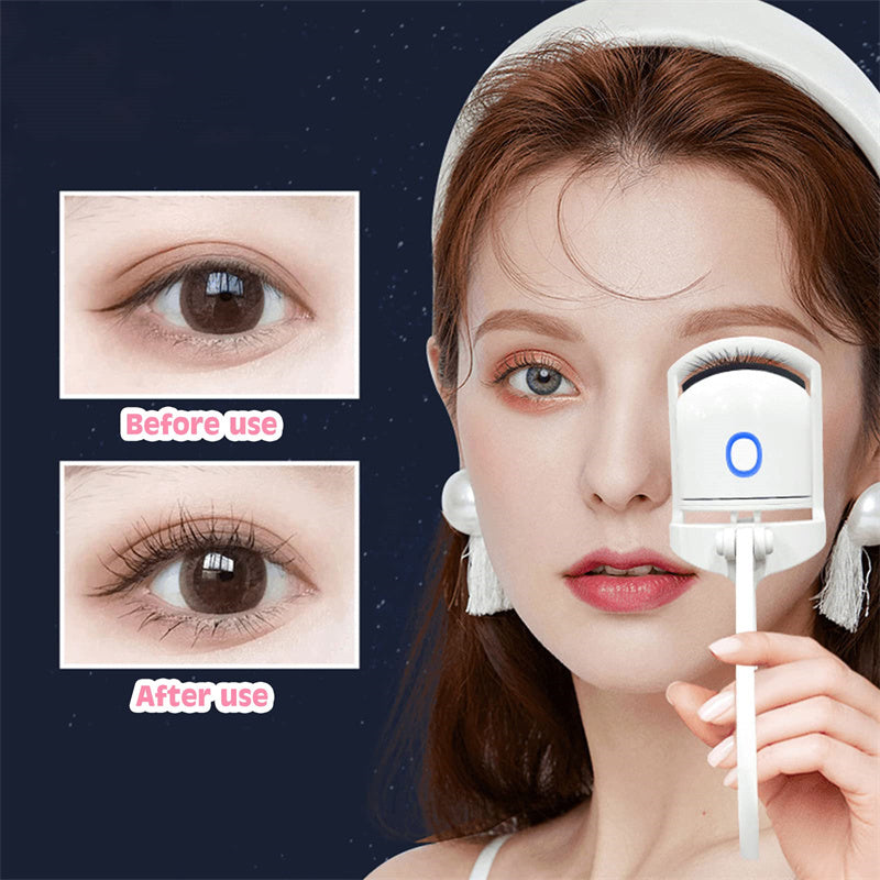 Rechargeable Heated Eyelash Curler – Long-Lasting Curl with Dual Temperature Modes
