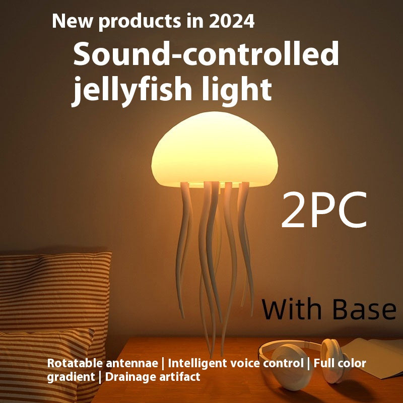 ✨ Voice-Control Jellyfish Light Lamp – Relax, Refresh & Mesmerize
