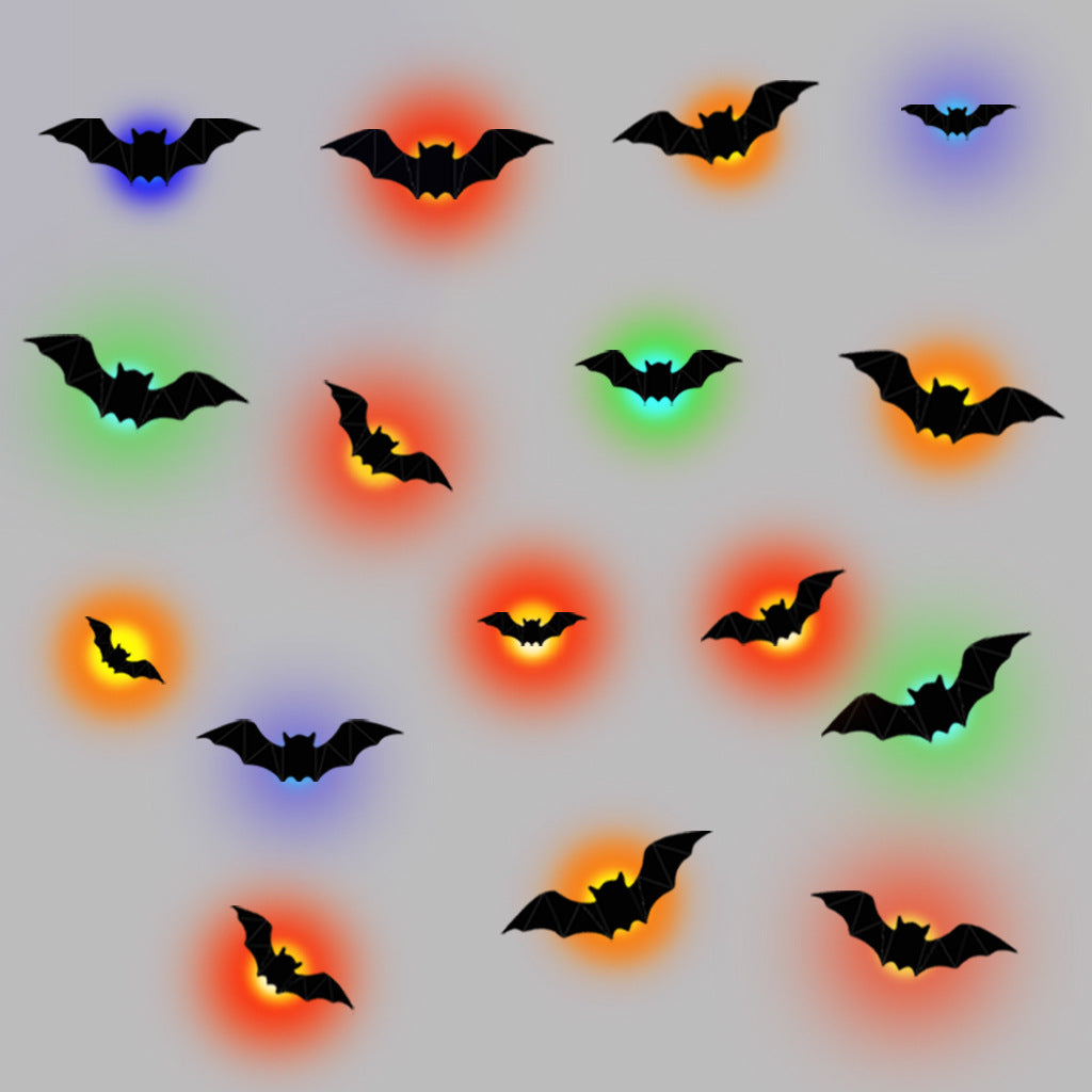 Halloween Bat LED Lamp – Spooky Party Decoration ✨