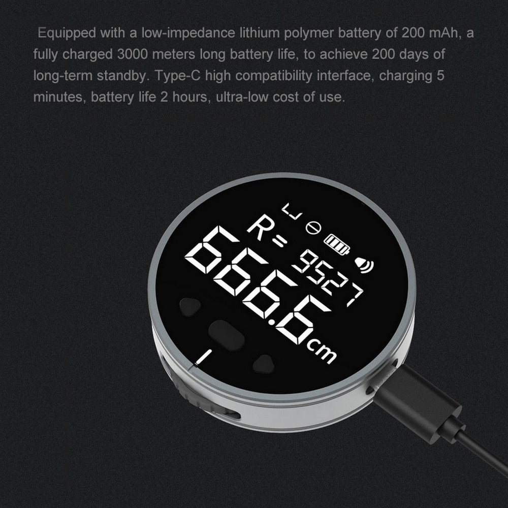 Mini Digital Electronic Ruler – Pocket-Sized, Ultra-Precise & Rechargeable