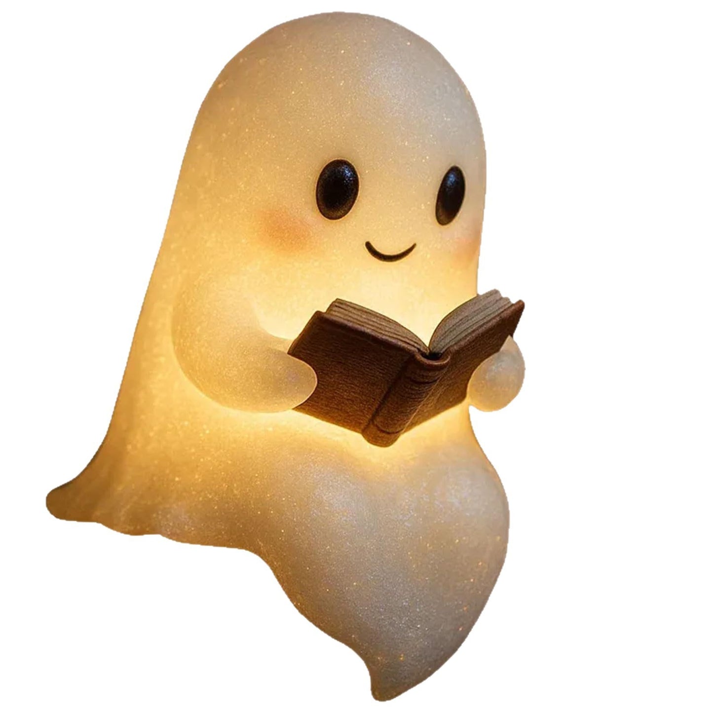 ✨ Cute LED Ghost Night Light – Adorable Bedside Sleep Lamp & Halloween Decoration