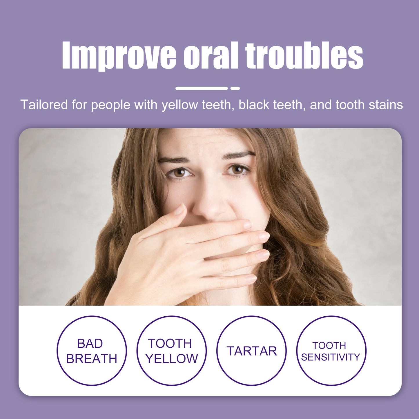 ✨ V34 Purple Toothpaste – Brighten Your Smile Naturally ✨