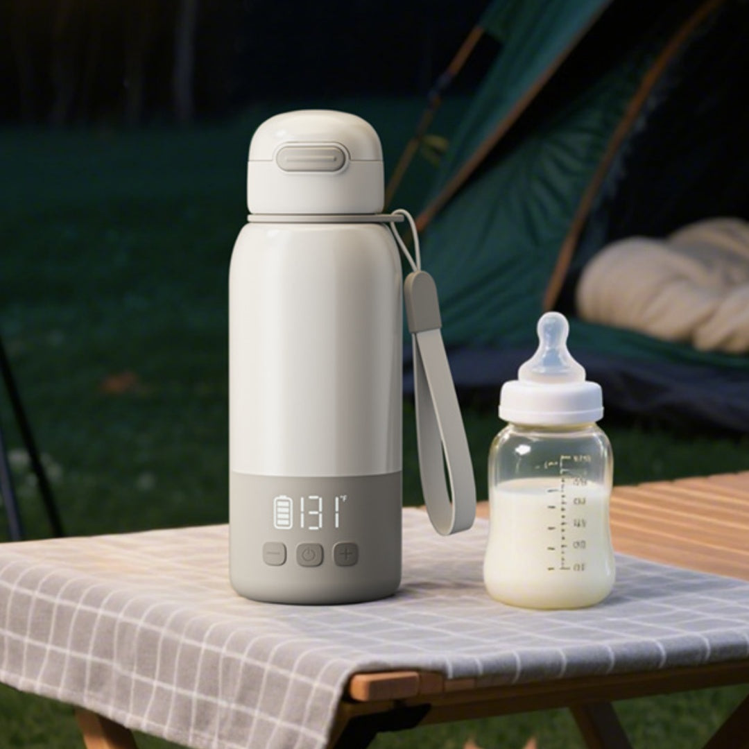 Portable Wireless Thermostatic Cup Electric Heating MugKettle With Temperature Control For Babies