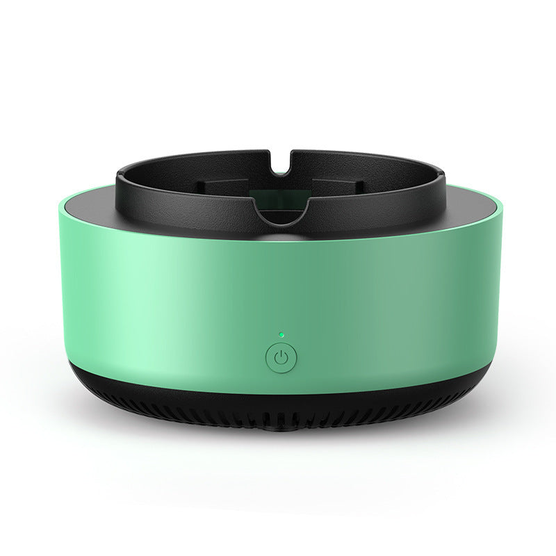 Smokeless Portable Ashtray with Modern Design | Battery-Powered Odor Eliminator
