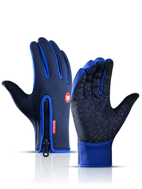 Unisex Polar Fleece Riding Gloves – Warm, Anti-Slip & Stylish Winter Wear