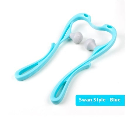 6-Roller Cervical Neck & Body Massager with Jade Scraping Board