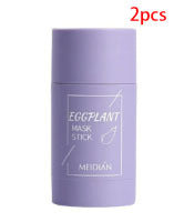 Green Tea &  Eggplant Solid Cleansing Mask Stick – Deep Clean & Oil Control