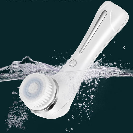 2-in-1 Electric Facial Cleanser & Moisturizing Device USB Rechargeable Deep Cleansing Face Brush with 30ml Water Tank