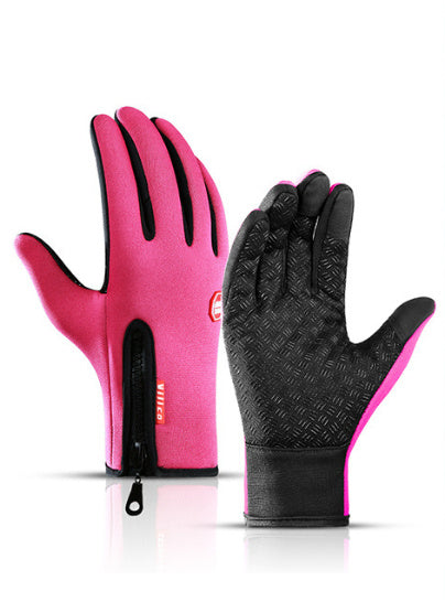 Unisex Polar Fleece Riding Gloves – Warm, Anti-Slip & Stylish Winter Wear