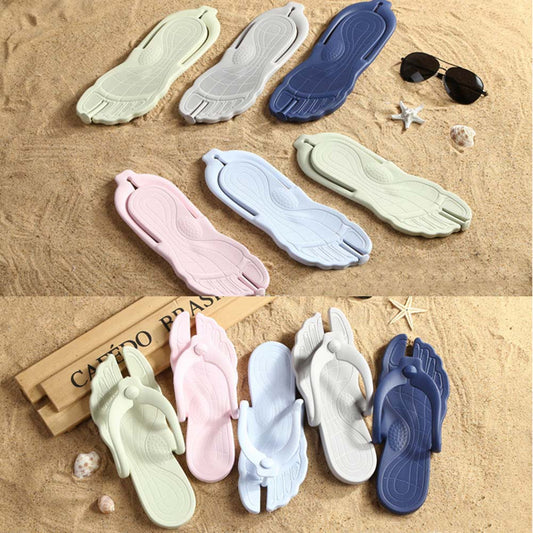 Foldable EVA Flip Flops – Lightweight Travel Slippers (Non-Slip)