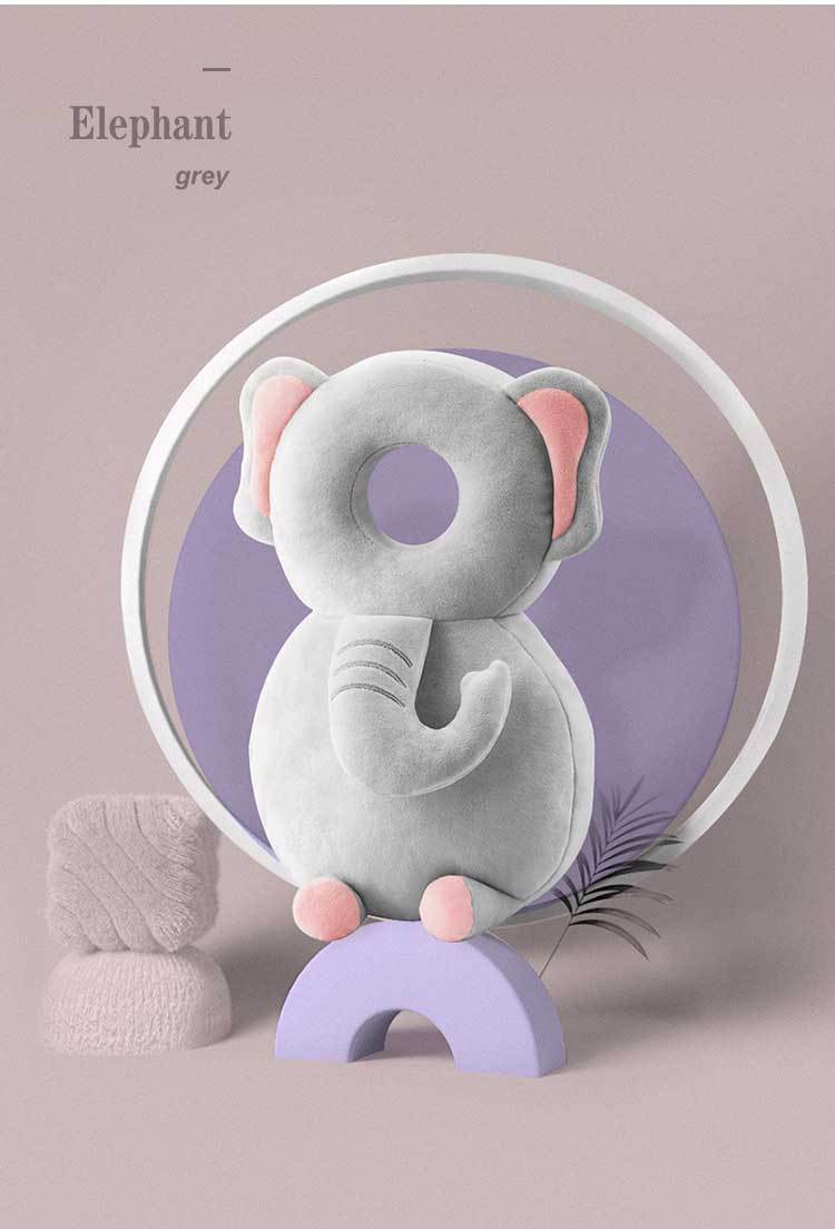 ✈️ Kids Travel Neck Pillow – Plush Animal Character Cushion for Car & Airplane