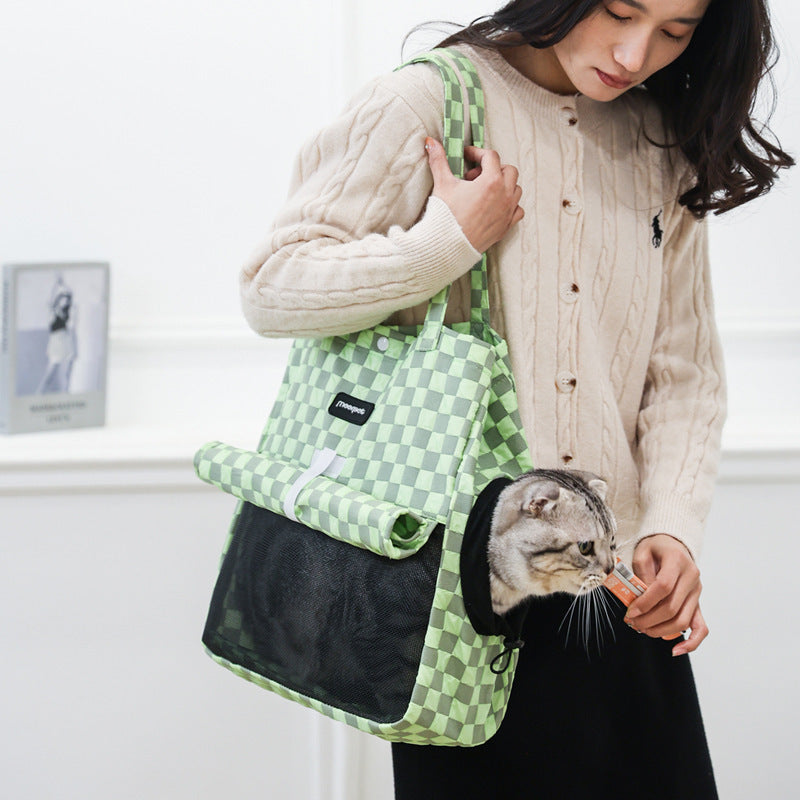 ✨ Soft & Stylish Pet Travel Bag – Comfy Carrier for Cats & Dogs