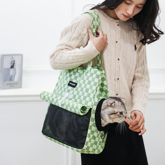 ✨ Soft & Stylish Pet Travel Bag – Comfy Carrier for Cats & Dogs