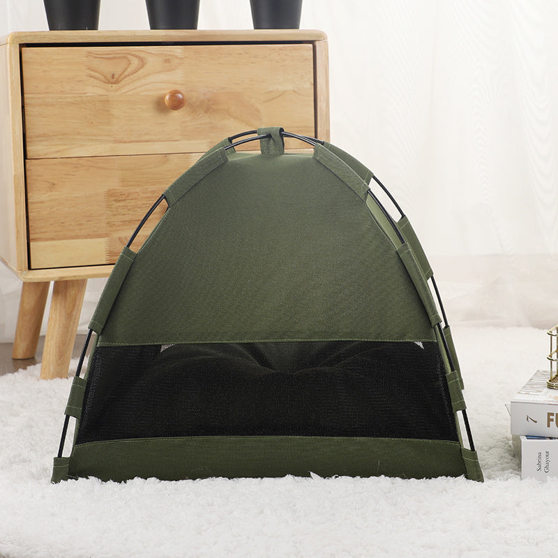 Cozy Double-Sided Pet Nest Bed – Portable, Warm & Washable