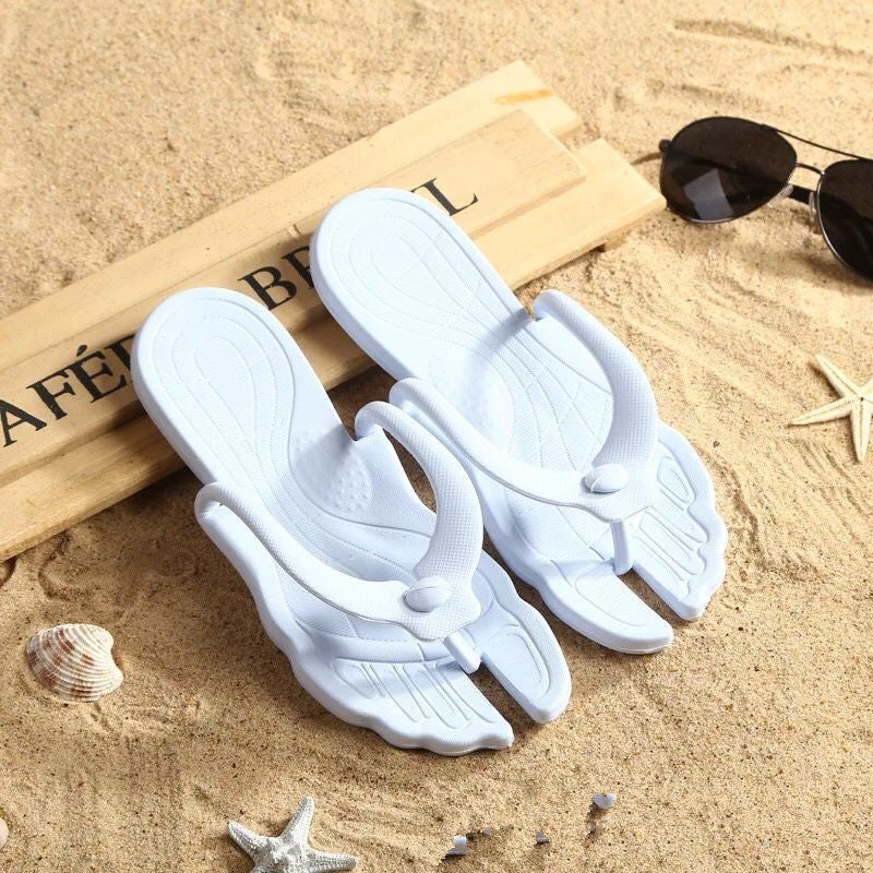 Foldable EVA Flip Flops – Lightweight Travel Slippers (Non-Slip)
