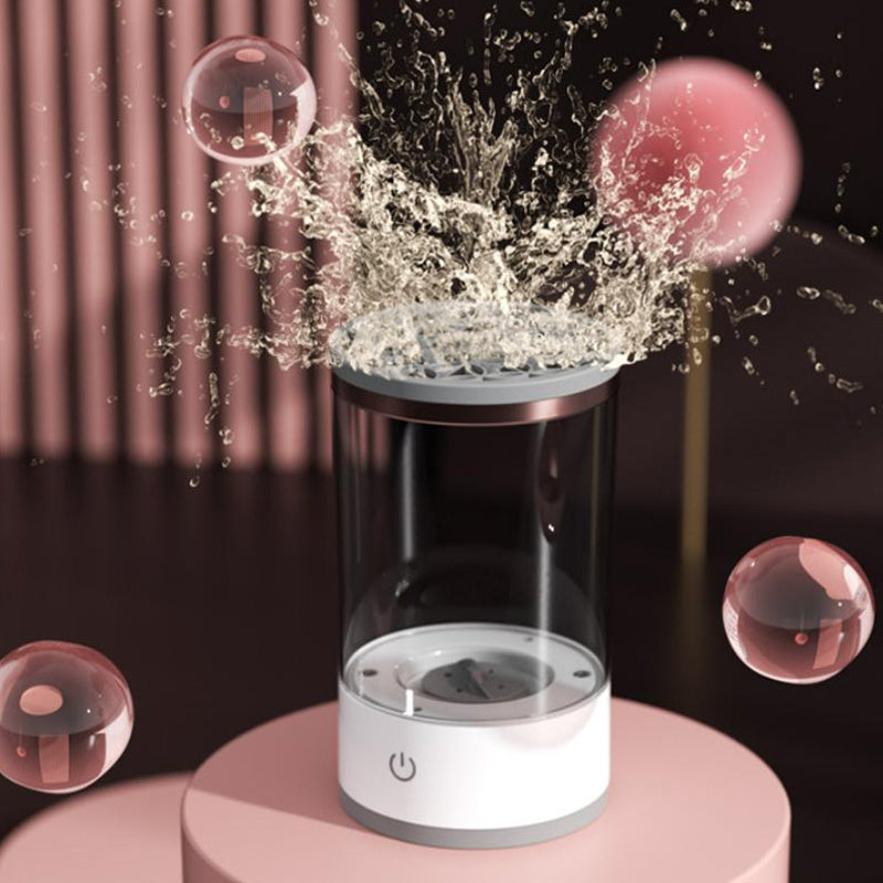 Electric Makeup Brush Cleaner – USB Rechargeable Spinner