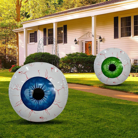 ️ Scary Bloodshot Eyeball Balloon – Halloween Party Decoration