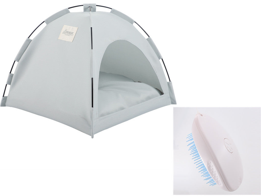 Cozy Double-Sided Pet Nest Bed – Portable, Warm & Washable