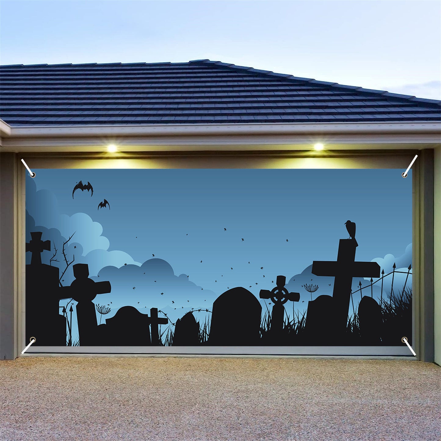 ✨ Modern Landscape Wall Tapestry – Premium Polyester Fabric, Easy to Install & Washable ✨