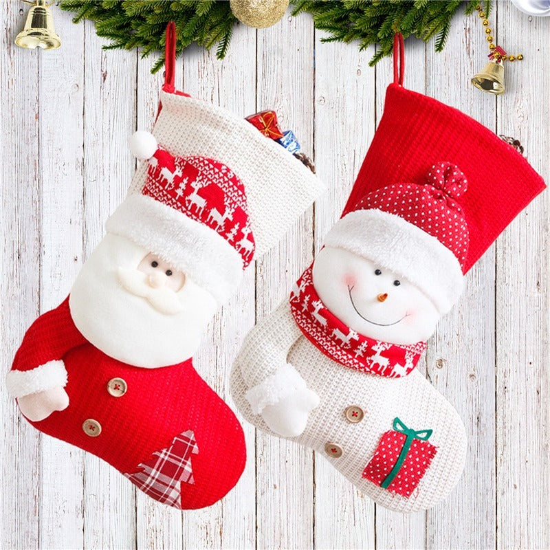 Festive Christmas Stockings – Santa  & Snowman Designs | Cozy Holiday Decor